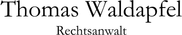 Rechtsanwalt Thomas Waldapfel - Logo